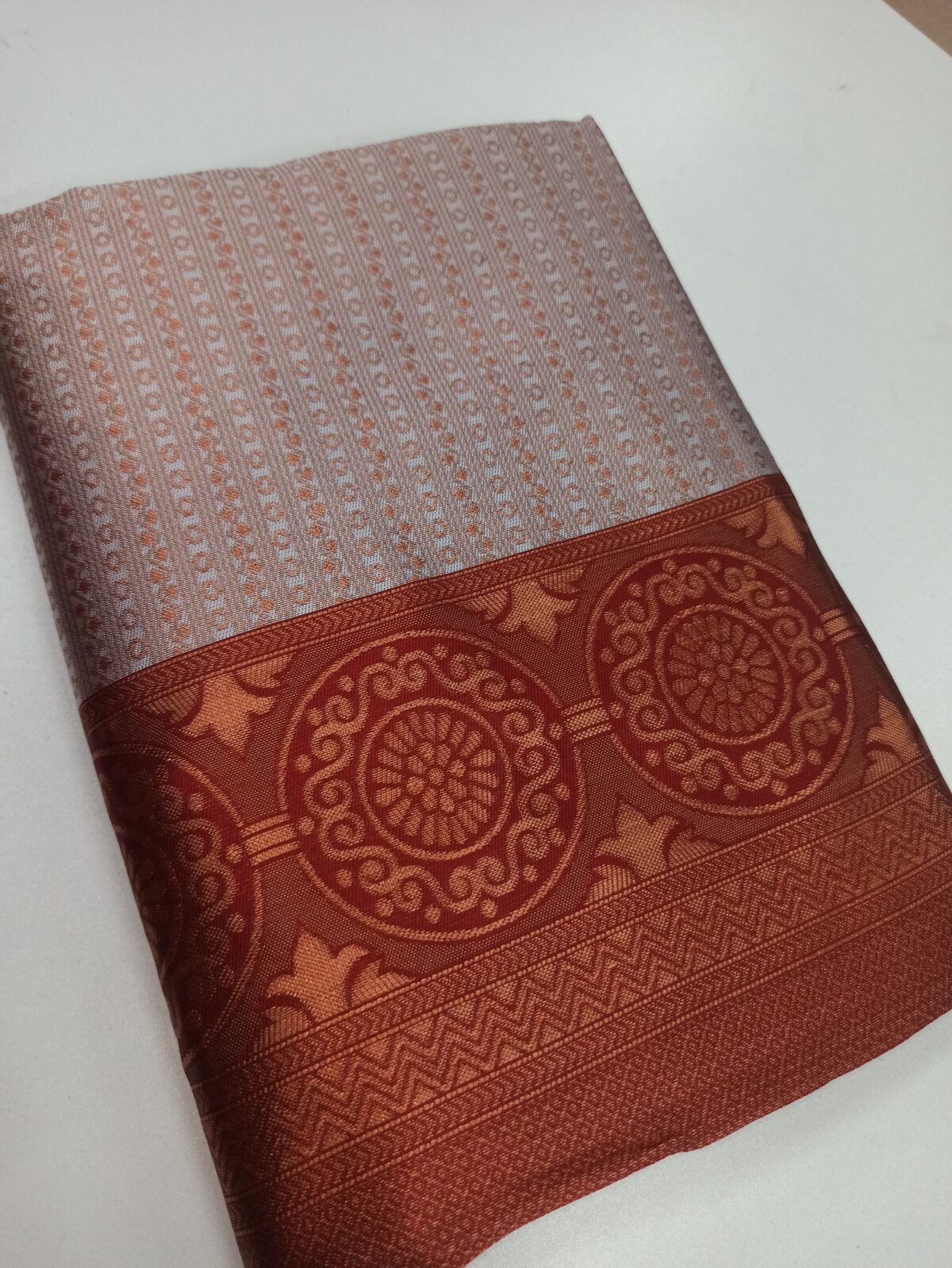 BEAUTIFUL RICH PALLU & JACQUARD SAREE - Image 5