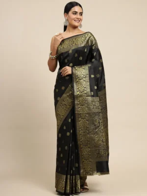 BEAUTIFUL RICH PALLU & JACQUARD SAREE