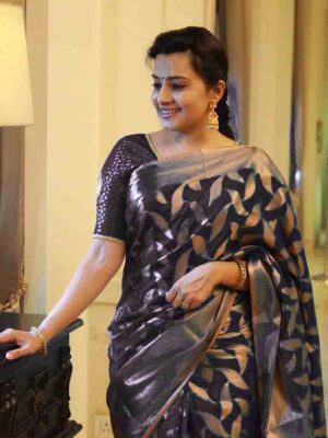 BEAUTIFUL RICH PALLU & JACQUARD SAREE