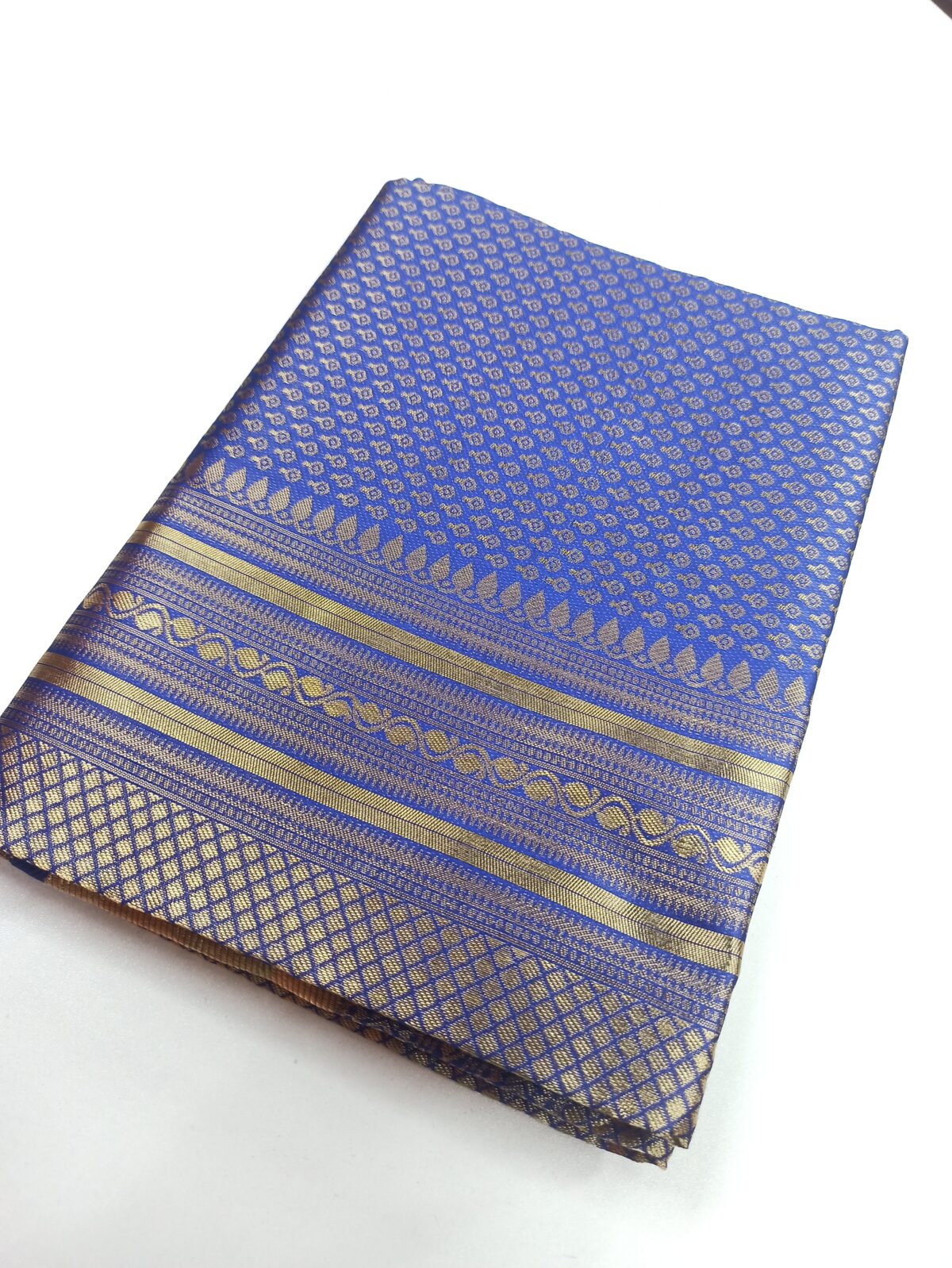BEAUTIFUL RICH PALLU & JACQUARD WORK ON ALL OVER THE SAREE - Image 4