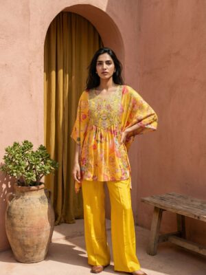 Vastrhouse Embroidered Kurta, Trouser/Pant