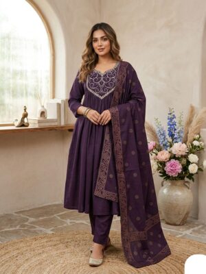 Vastrhouse Embroidered Kurta, Trouser/Pant