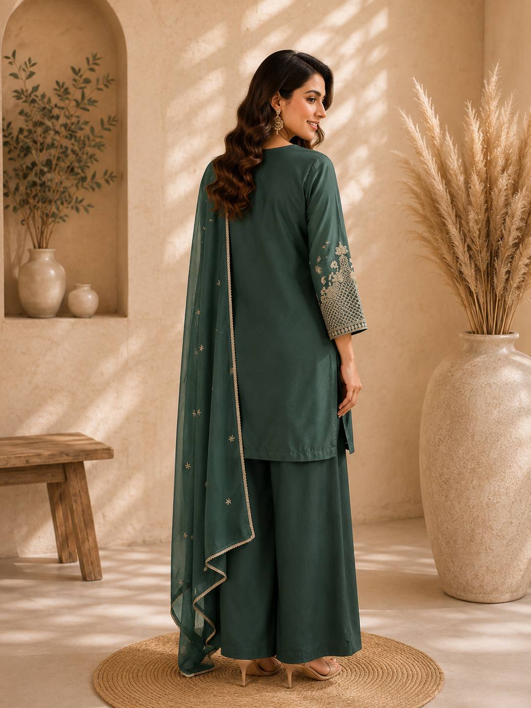 Rangoli Crush With Beautiful Embroidery Work - Image 8