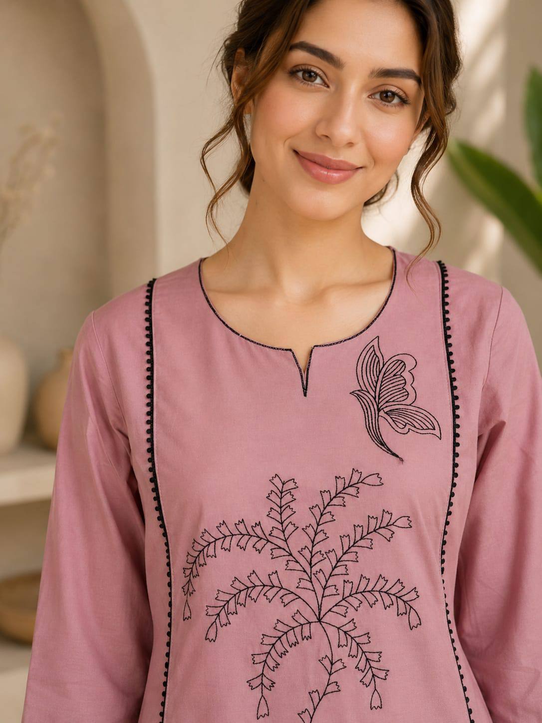 Women Premium Dabu Cotton Kurti Set - Image 14