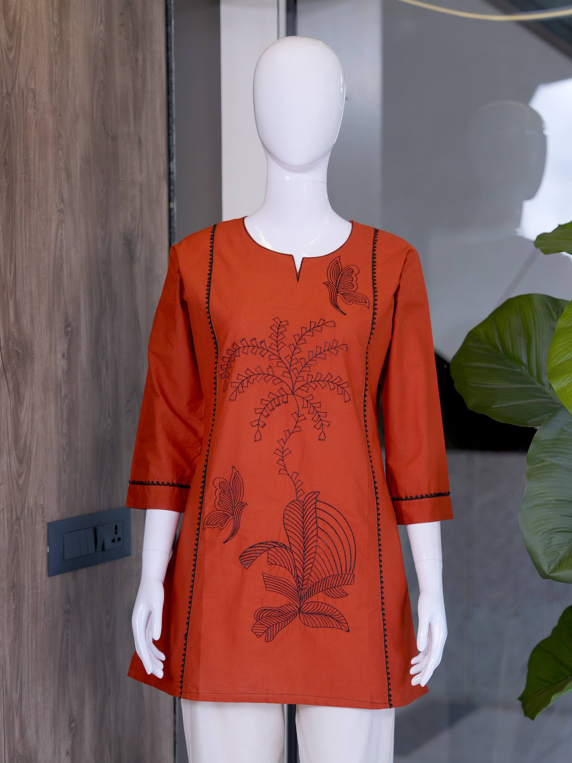 Women Premium Dabu Cotton Kurti Set - Image 11