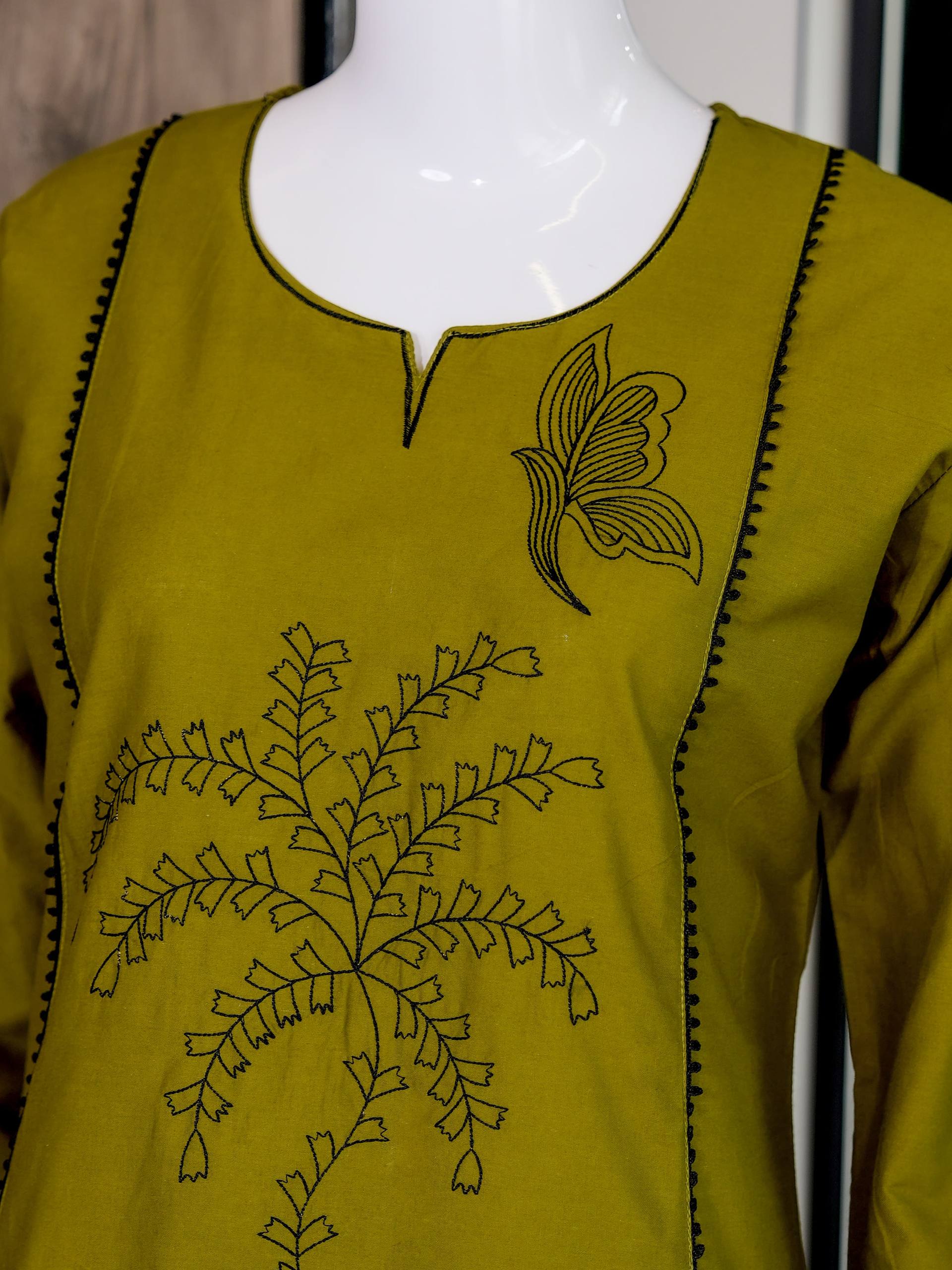 Women Premium Dabu Cotton Kurti Set - Image 6