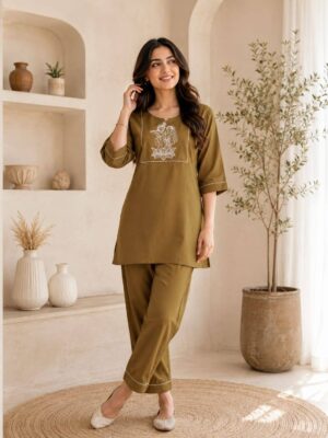 Comfortable Fit & Elegant Look Perfect for Daily Wear, Office Wear & Casual OutingsWomen kurta Set