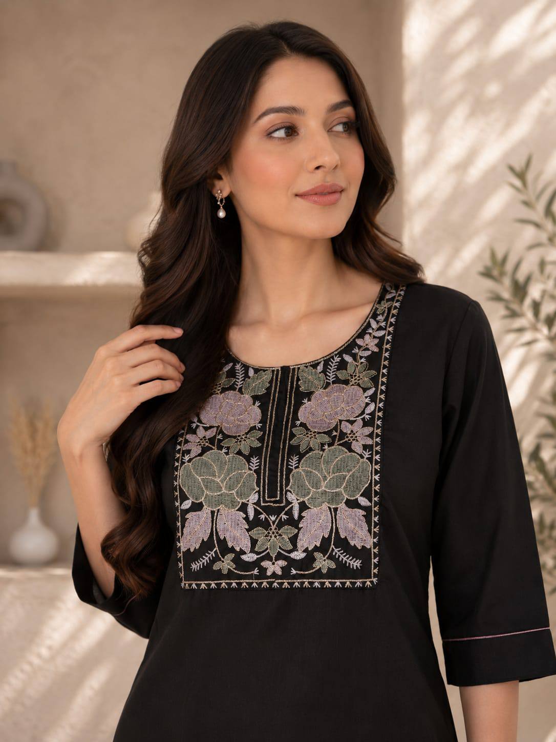 Premium Flex Cotton Kurti Set For Women - Image 7